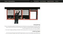 Desktop Screenshot of hansensvinduespolering.dk